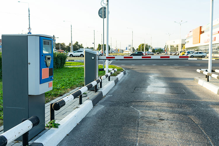 barrier gate automatic system for security